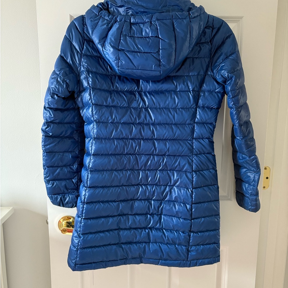 Donna Karan Blue Packable Down Jacket - image 4